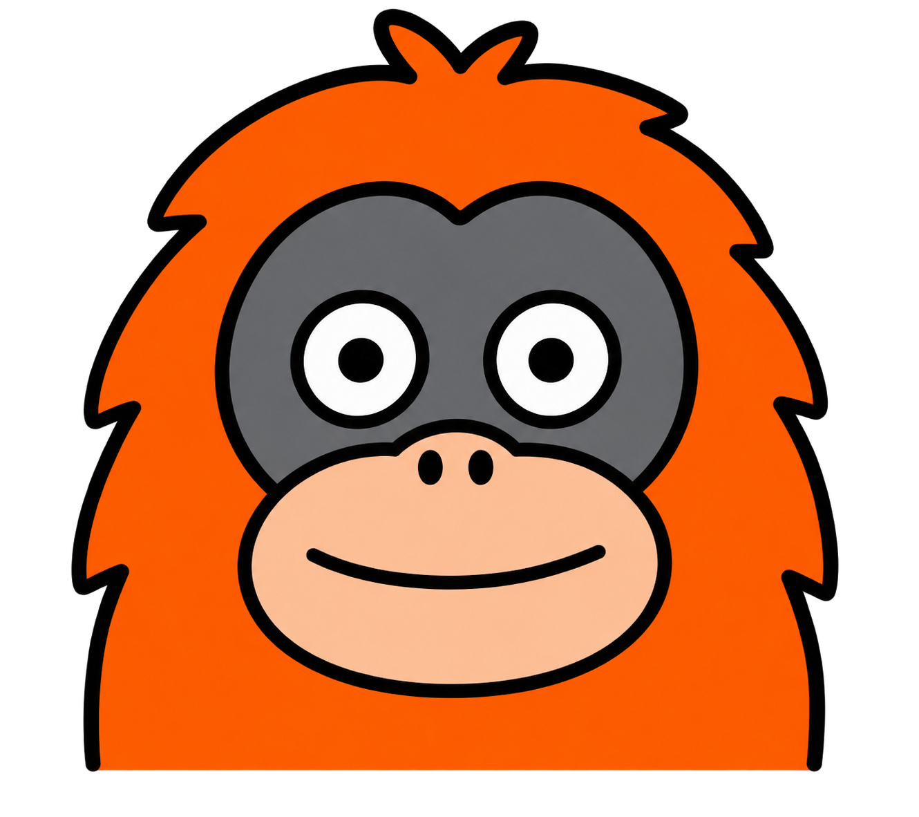 monke games orangutan logo
